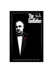 PP30558 Poster - The Godfather red rose